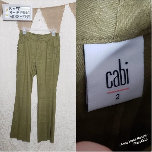 { 7 FOR $45 } CABI CHARLIE STYLE #5314R FLARE PANTS - Picture 5 of 8